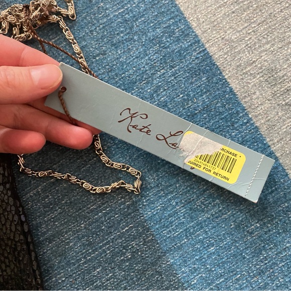 NWT Kate Landry black clutch - Picture 4 of 5